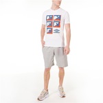 Camiseta Umbro Large Duo Square - Masculina BRANCO