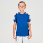 Camiseta Juvenil Umbro Traditional Tape AZUL