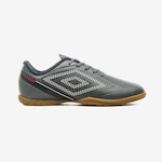 Chuteira Futsal Umbro Stride - Adulto CINZA ESCURO