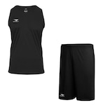 Kit Penalty: Camiseta Regata X + Bermuda - Masculino PRETO