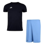 Kit Penalty: Camiseta X + Calção - Masculino AZUL