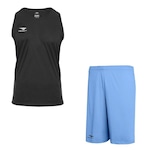 Kit Camiseta Regata Penalty X + Calção Penalty X - Masculino AZUL