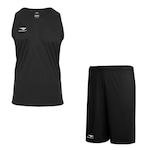 Kit Camiseta Regata Penalty X + Calção Penalty X - Masculino PRETO