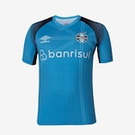 Camisa do Grêmio Aquecimento 2023 Umbro - Masculina AZUL