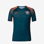 Camisa do Fluminense Aquecimento 2023 Umbro - Masculina VERDE