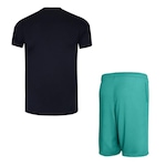 Kit Camiseta Penalty X + Bermuda Penalty X - Masculino VERDE/PRETO