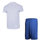 Kit Camiseta Penalty X + Bermuda Penalty X - Masculino AZUL/BRANCO