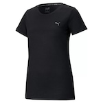 Camiseta feminina Puma Performance Tee 22 PRETO/CINZA