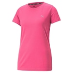 Camiseta feminina Puma Performance Tee 22 ROSA/CINZA