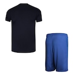 Kit Camiseta Penalty X + Bermuda Penalty X - Masculino AZUL/PRETO