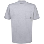 Camiseta New Balance Essentials Com Bolso - Masculina CINZA