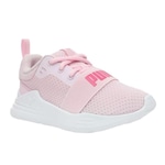 Tênis Puma Wired Run - Infantil ROSA/BRANCO