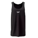 Camiseta Regata Speedo Cavada Interlock - Masculina PRETO