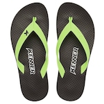 Sandália Kenner Masculina New Summer - Masculino PRETO/VERDE CLA