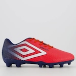 Chuteira Campo Umbro Warskin - Adulto VERMELHO