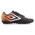 Chuteira Society Umbro Warskin - Masculina PRETO