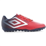 Chuteira Society Umbro Warskin - Masculina VERMELHO