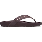 Chinelo Crocs Splash Studded Flip - Feminino VINHO