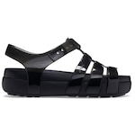 Sandália Crocs Splash Glossy Fisherman - Feminino PRETO