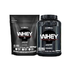 Kit Whey 2X - Black Skull - Caveira Preta Nao Se Aplica