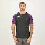 Camiseta Kappa Raglany - Masculina PRETO