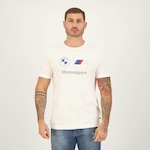 Camiseta Puma Bmw Motorsport Ess Logo - Masculina BRANCO