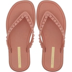 Chinelo Ipanema Sempre Nova Tiras com Tachas e Esferas - Feminino ROSA