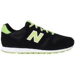 Tênis New Balance 373 Lace - Infantil PRETO/VERDE