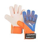 Luvas de Goleiro Puma Ultra Grp 4 Rc - Adulto AZUL/LARANJA