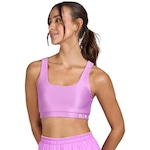 Top Fitness Alto Giro com Bojo 4 em 1 - Feminino ROXO CLARO