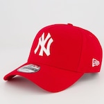 Boné Aba Curva New Era Mlb New York Yankees 940 Flag - Snapback - Adulto VERMELHO