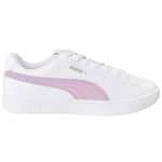 Tênis Puma Rickie Classic - Júnior BRANCO/ROSA