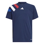 Camiseta adidas Fatore 23 Jsy - Infantil AZUL ESCURO