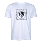 Camiseta New Era Brooklyn Nets Old Culture - Masculina BRANCO