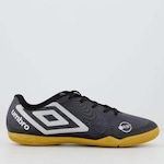 Chuteira Umbro Futsal Orbit - Masculina PRETO/CINZA/BRANCO