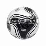 Bola Society Penalty 8 X BRANCO/PRETO