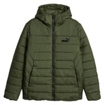 Jaqueta com Capuz Puma Ess Hooded Padded - Masculina VERDE ESCURO