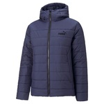 Jaqueta com Capuz Puma Ess Hooded Padded - Masculina AZUL ESCURO