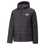 Jaqueta com Capuz Puma Ess Hooded Padded - Masculina PRETO