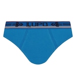 Cueca Slip Lupo Lisa - Infantil AZUL