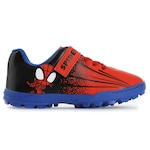 Chuteira Society Dray Marvel 4301 Homem Aranha - Infantil VERMELHO