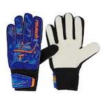 Luvas de Goleiro Reusch Attrakt Starter Solid - Adulto AZUL/LARANJA