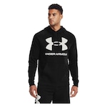 Blusão de Moletom Under Armour Rival Fleece Big Logo - Masculino PRETO