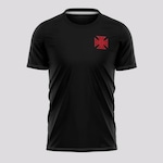 Camiseta do Vasco da Gama Braziline Graduate - Masculina PRETO