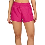 Shorts Alto Giro 2 em 1 Tecnospan - Feminino ROSA