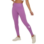 Calça Legging Alto Giro Hyper Silk - Feminina ROXO CLARO