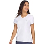 Camiseta Alto Giro Skin Fit - Feminina BRANCO