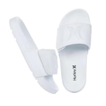 Chinelo Hurley Icon Slide - Masculino BRANCO