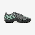 Chuteira Society Umbro Ultraskin - Adulto PRETO/VERDE