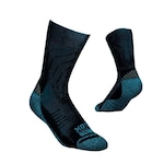 Meia de Compressão Fiber Powersox - Adulto AZUL/PRETO